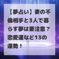 妻の不倫相手と3人で暮らす夢のサムネイル