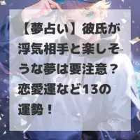 彼氏が浮気相手と楽しそうな夢のサムネイル