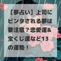 上司にビンタされる夢のサムネイル