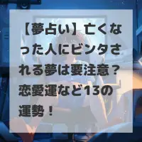 亡くなった人にビンタされる夢のサムネイル