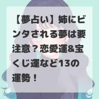 姉にビンタされる夢のサムネイル