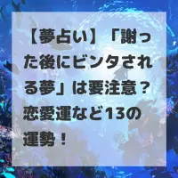 謝った後にビンタされる夢のサムネイル