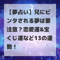 兄にビンタされる夢のサムネイル