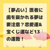 医者に歯を抜かれる夢のサムネイル