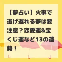 火事で逃げ遅れる夢のサムネイル