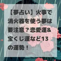 火事で消火器を使う夢のサムネイル