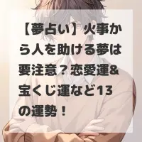 火事から人を助ける夢のサムネイル