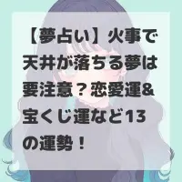 火事で天井が落ちる夢のサムネイル