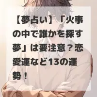火事の中で誰かを探す夢のサムネイル