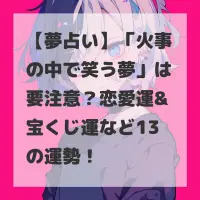 火事の中で笑う夢のサムネイル