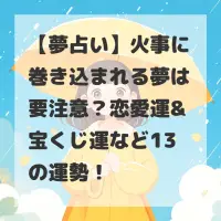 火事に巻き込まれる夢のサムネイル