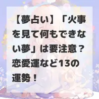 火事を見て何もできない夢のサムネイル