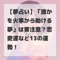 誰かを火事から助ける夢のサムネイル