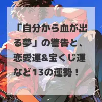 自分から血が出る夢のサムネイル