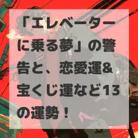エレベーターに乗る夢のサムネイル