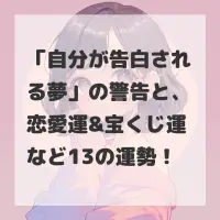 自分が告白される夢のサムネイル