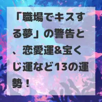 職場でキスする夢のサムネイル