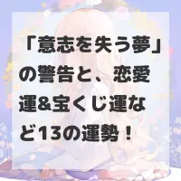 意志を失う夢のサムネイル画像