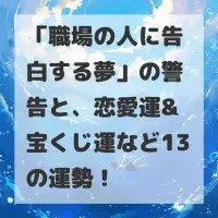 職場の人に告白する夢のサムネイル