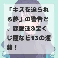 キスを迫られる夢のサムネイル