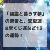 幽霊と暮らす夢のサムネイル画像