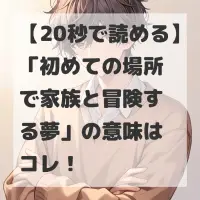 初めての場所で家族と冒険する夢のサムネイル