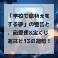 学校で席替えをする夢のサムネイル