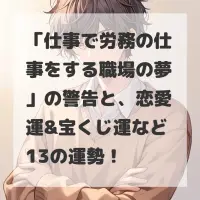 仕事で労務の仕事をする職場の夢のサムネイル
