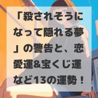 殺されそうになって隠れる夢のサムネイル