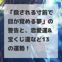 殺される寸前で目が覚める夢のサムネイル