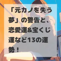 元カノを失う夢のサムネイル画像