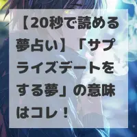 サプライズデートをする夢のサムネイル