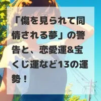 傷を見られて同情される夢のサムネイル