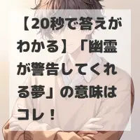 幽霊が警告してくれる夢のサムネイル