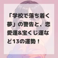 学校で落ち着く夢のサムネイル