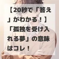 孤独を受け入れる夢のサムネイル画像