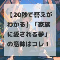 家族に愛される夢のサムネイル