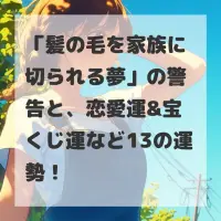 髪の毛を家族に切られる夢のサムネイル画像