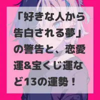 好きな人から告白される夢のサムネイル