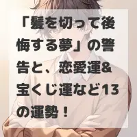 髪を切って後悔する夢のサムネイル画像