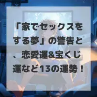 家でセックスをする夢のサムネイル