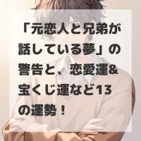 元恋人と兄弟が話している夢のサムネイル