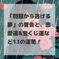 問題から逃げる夢のサムネイル