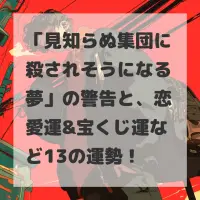 見知らぬ集団に殺されそうになる夢のサムネイル