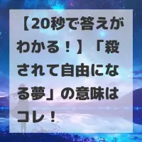殺されて自由になる夢のサムネイル