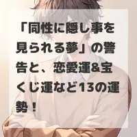 同性に隠し事を見られる夢のサムネイル