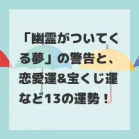 幽霊がついてくる夢のサムネイル