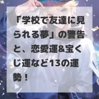 学校で友達に見られる夢のサムネイル