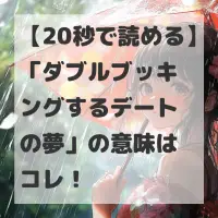 ダブルブッキングするデートの夢のサムネイル