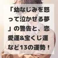 幼なじみを怒って泣かせる夢のサムネイル